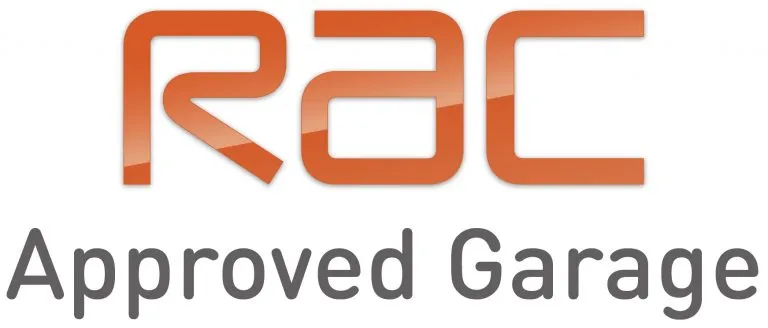 The logo for a garage door company.