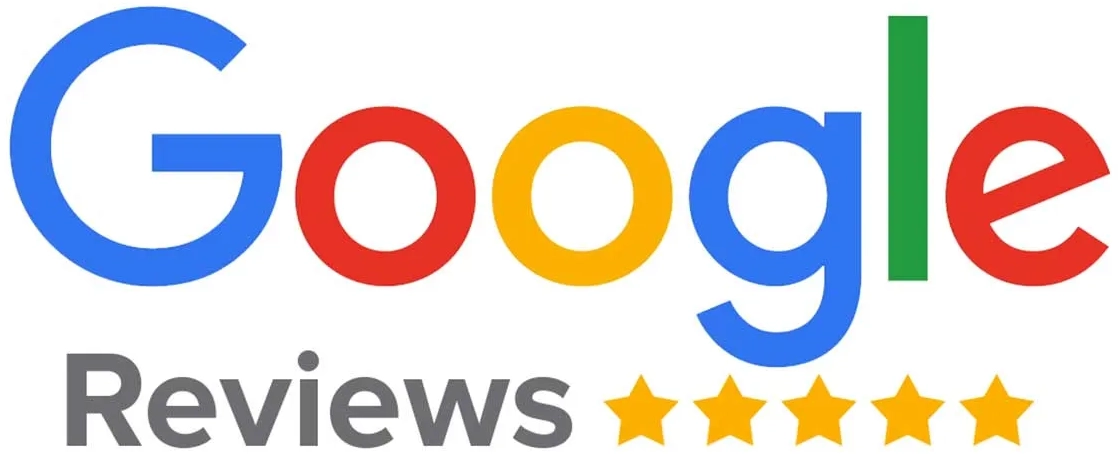 A google review with five stars.