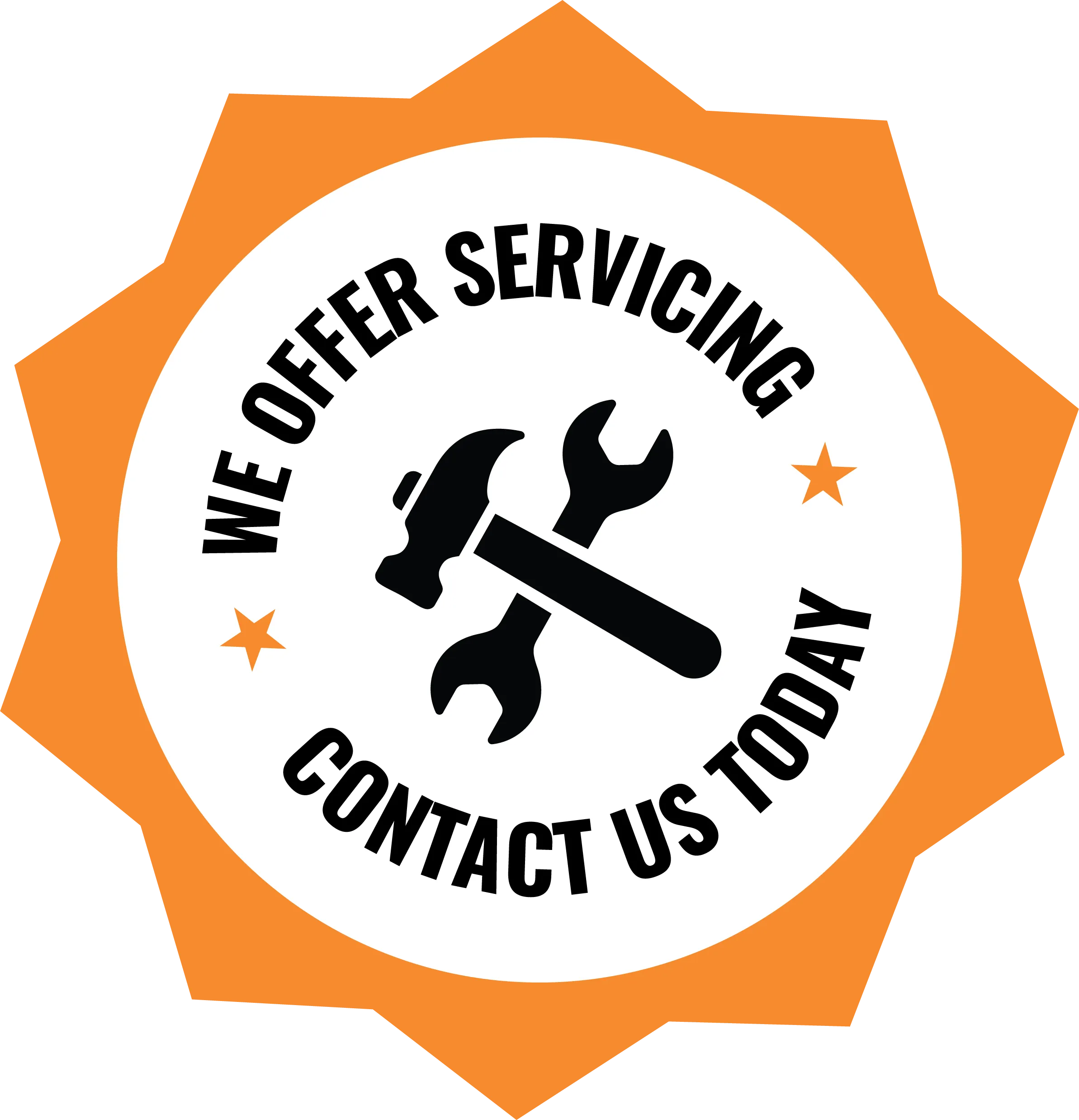 We offer servicing and contact us today.